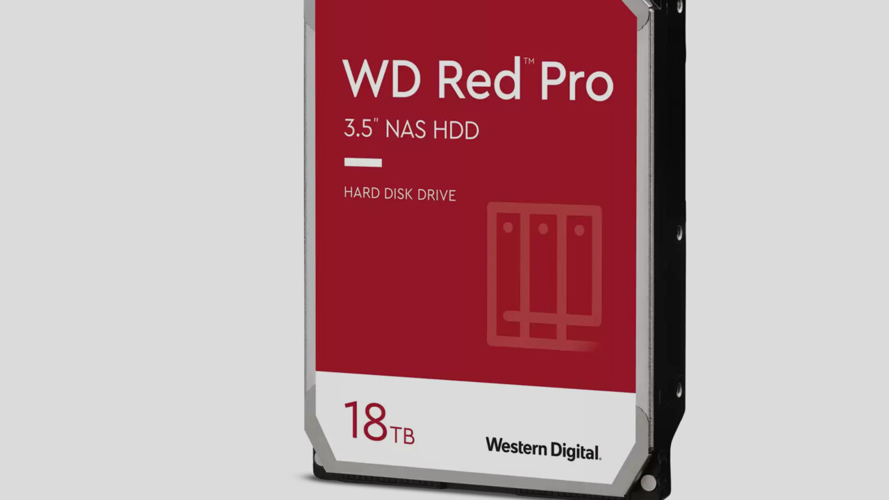 WD Red Pro 18 TB: Festplatten im Doppelpack 30 Prozent günstiger