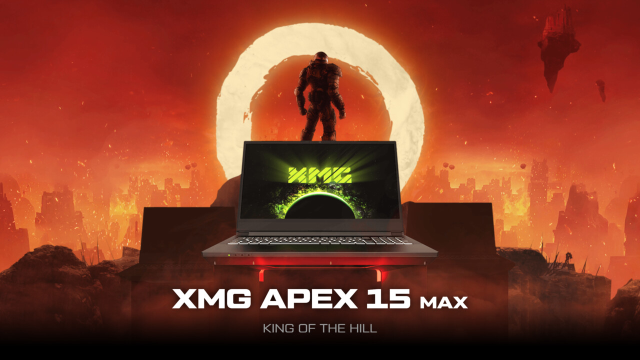 XMG Apex 15 Max: AMD Ryzen 7 5800X3D feiert sein Debüt in einem Notebook