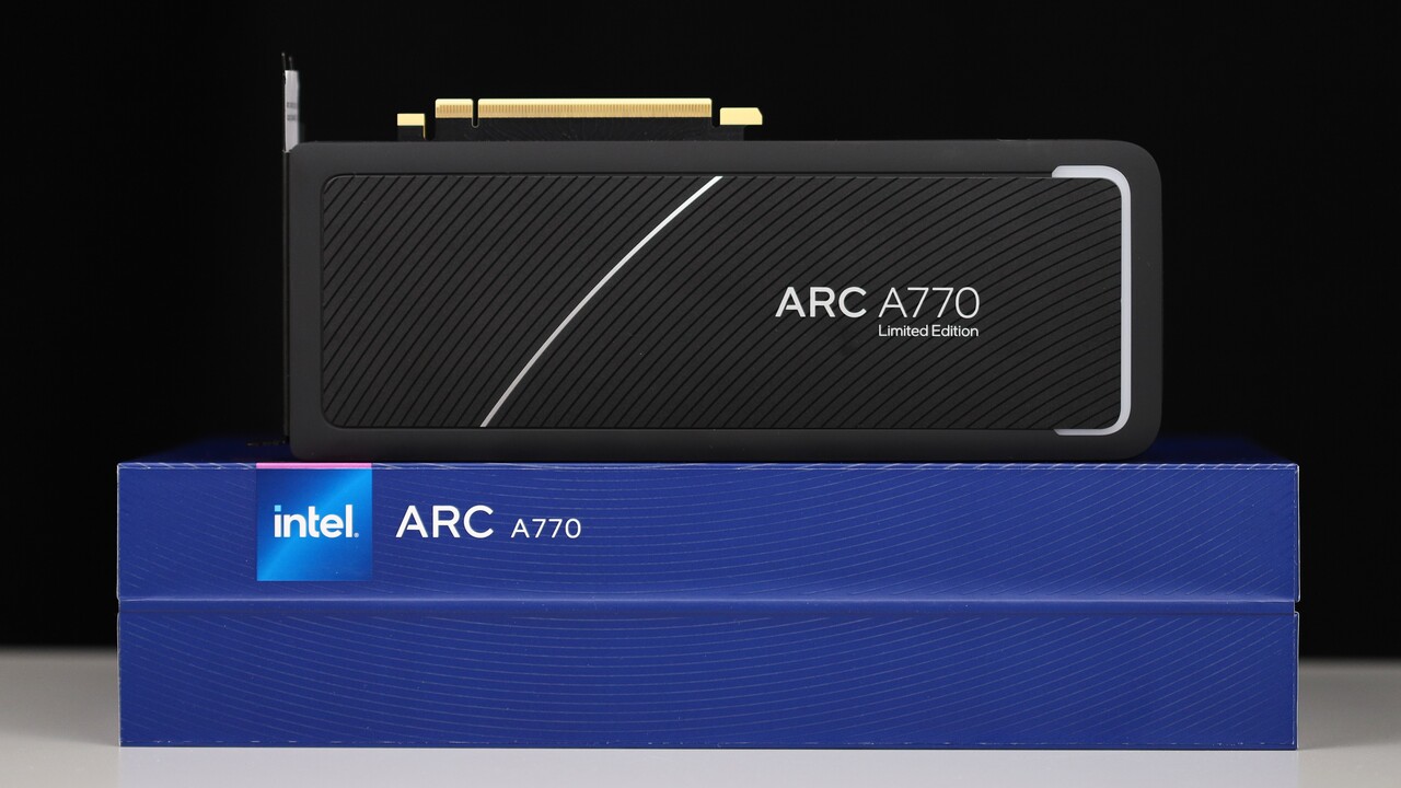 Arc A770 LE („Alchemist“): Intel korrigiert den zu niedrigen Speichertakt