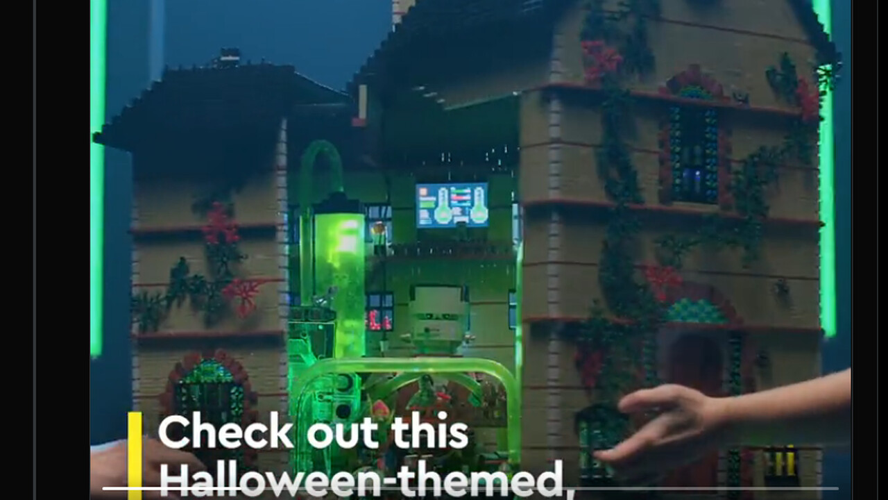 Spaßprojekt: Lego zeigt Geisterhaus-PC mit über 20.000 Steinen