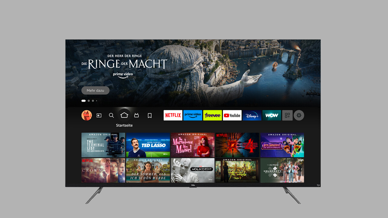 Amazon x TCL: 4K-QLED-Smart-TVs mit Fire TV starten in Deutschland