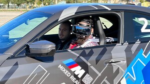 Mixed Reality im Auto: BMW macht den M2 zum Rennspiel-Controller