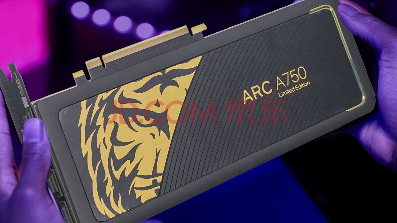 Arc A750 Limited „Gold“ Edition: Intel limitiert die limitierte A750 LE exklusiv für China