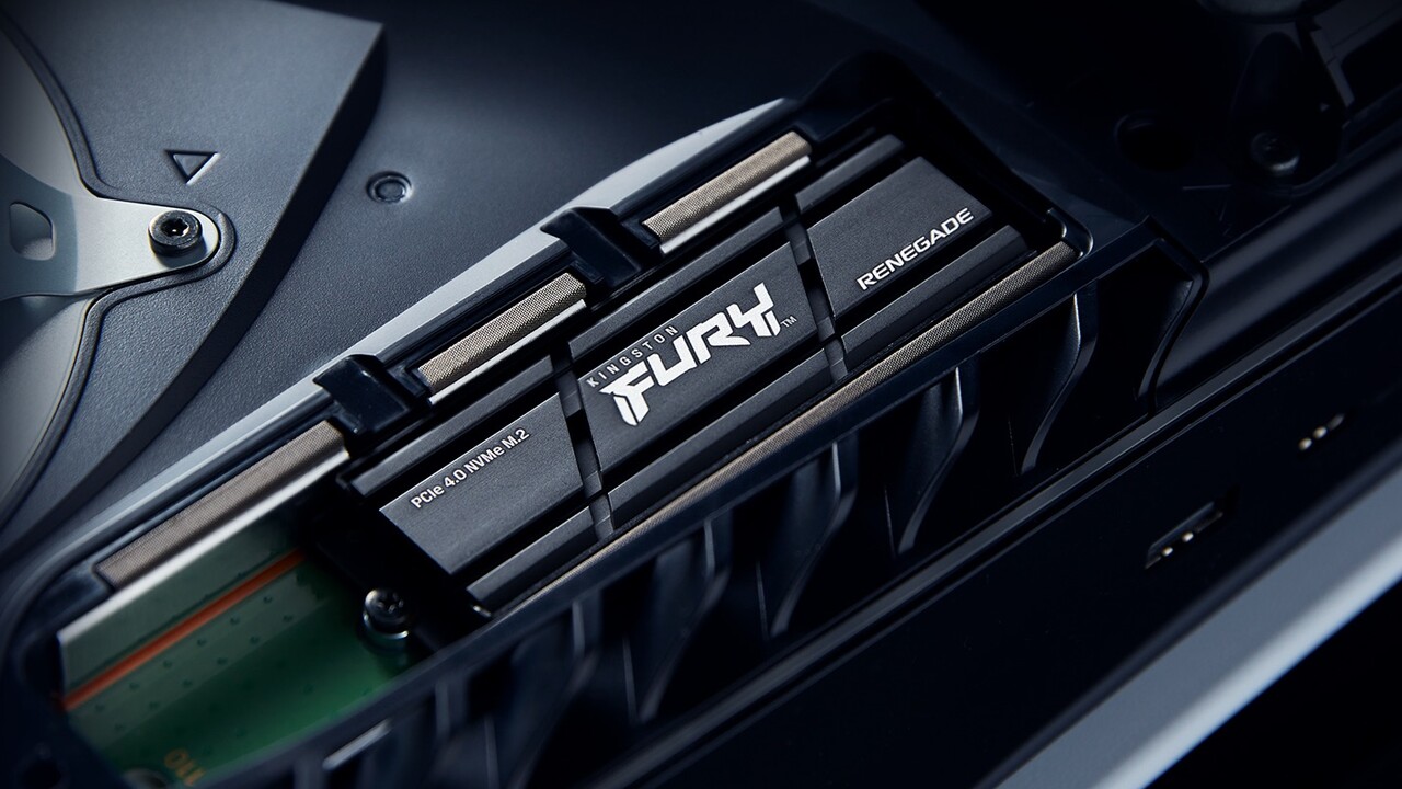 Fury Renegade mit Heatsink: Kingstons schnellste SSD bekommt einen Kühler