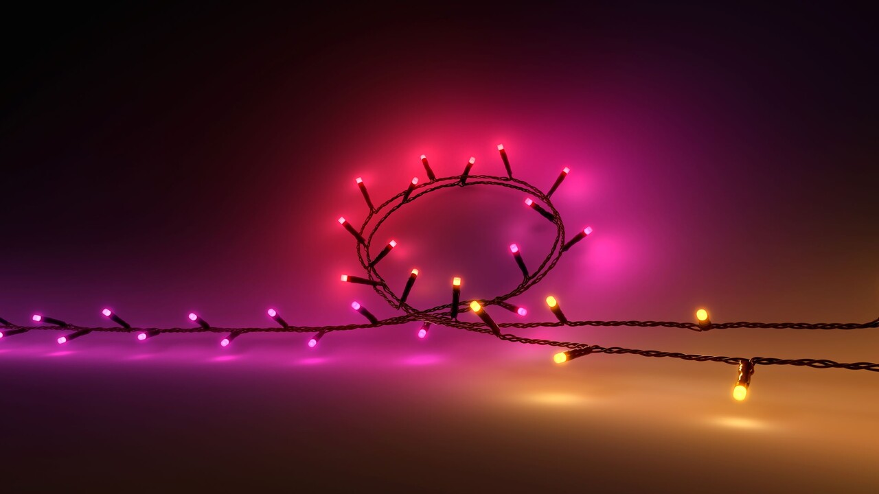 Philips Hue Festavia: Smarte Lichterkette mit 250 LEDs nicht nur für den Weihnachts­baum