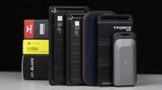 Externe USB-SSDs im Test: Corsairs Hitzkopf EX100U vs. WDs Papier-Schreib-Tiger P40