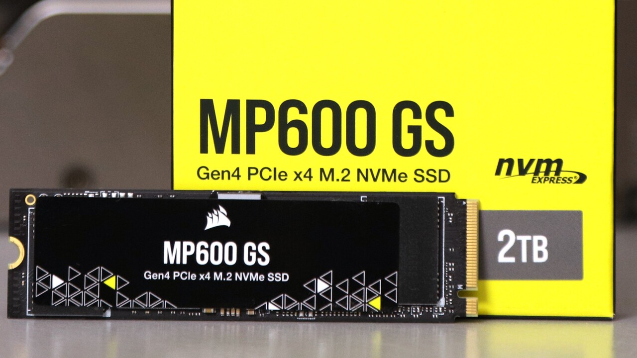 Corsair MP600 GS NVMe-SSD im Test - ComputerBase