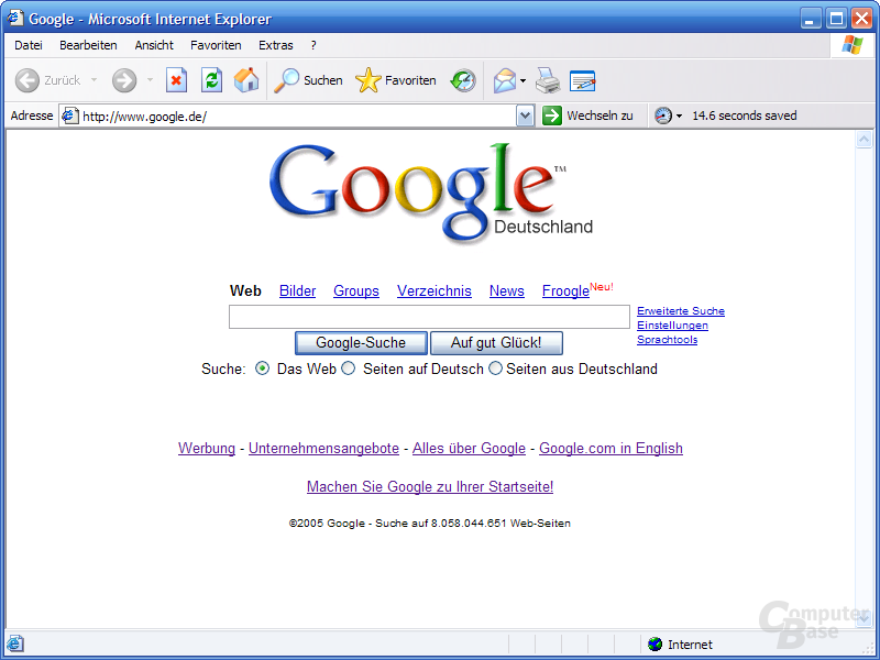 Internet Explorer-Integration