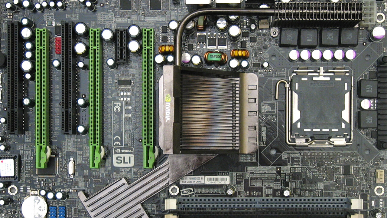 Im Test vor 15 Jahren: Der „neue“ nForce 780i SLI auf einem Mainboard von XFX