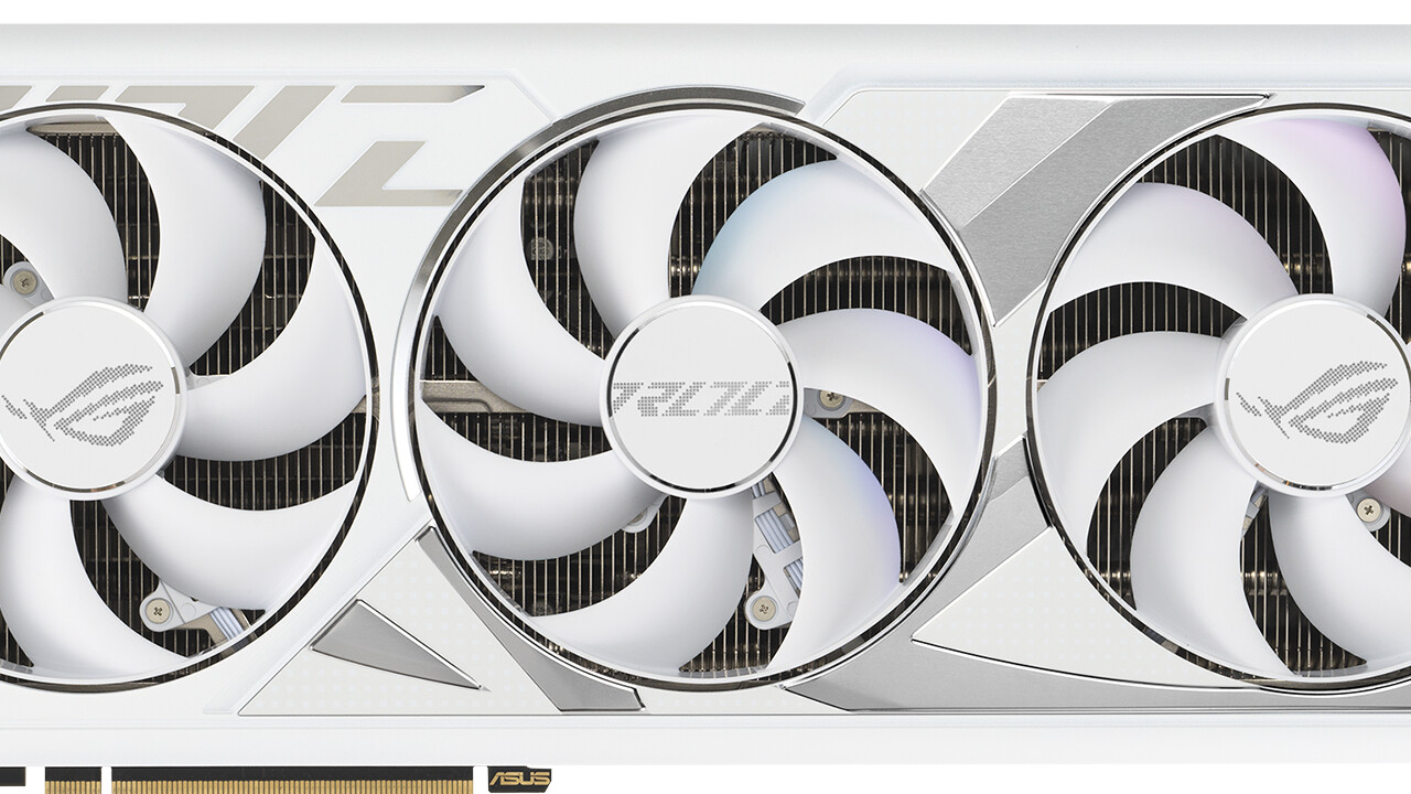 Asus ROG Strix White OC Edition: GeForce RTX 4090 und GeForce RTX 4080 ganz in Weiß mit RGB