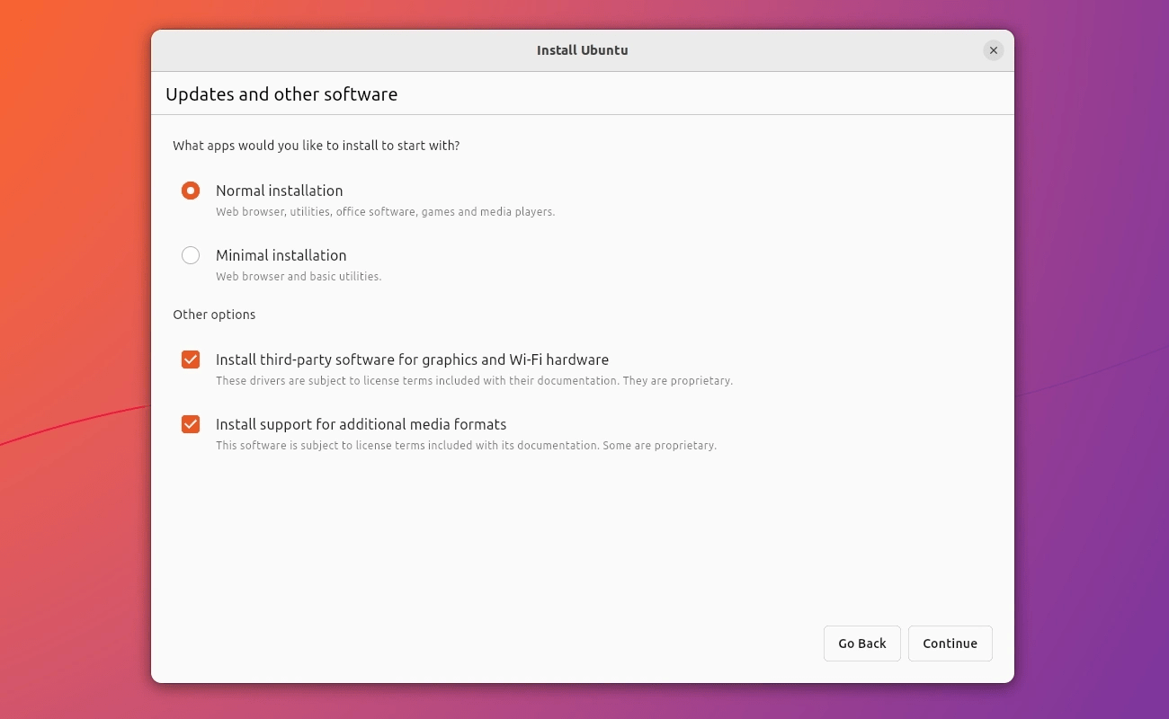 Der neue Desktop-Installer von Ubuntu 23.04 („Luna Lobster“)