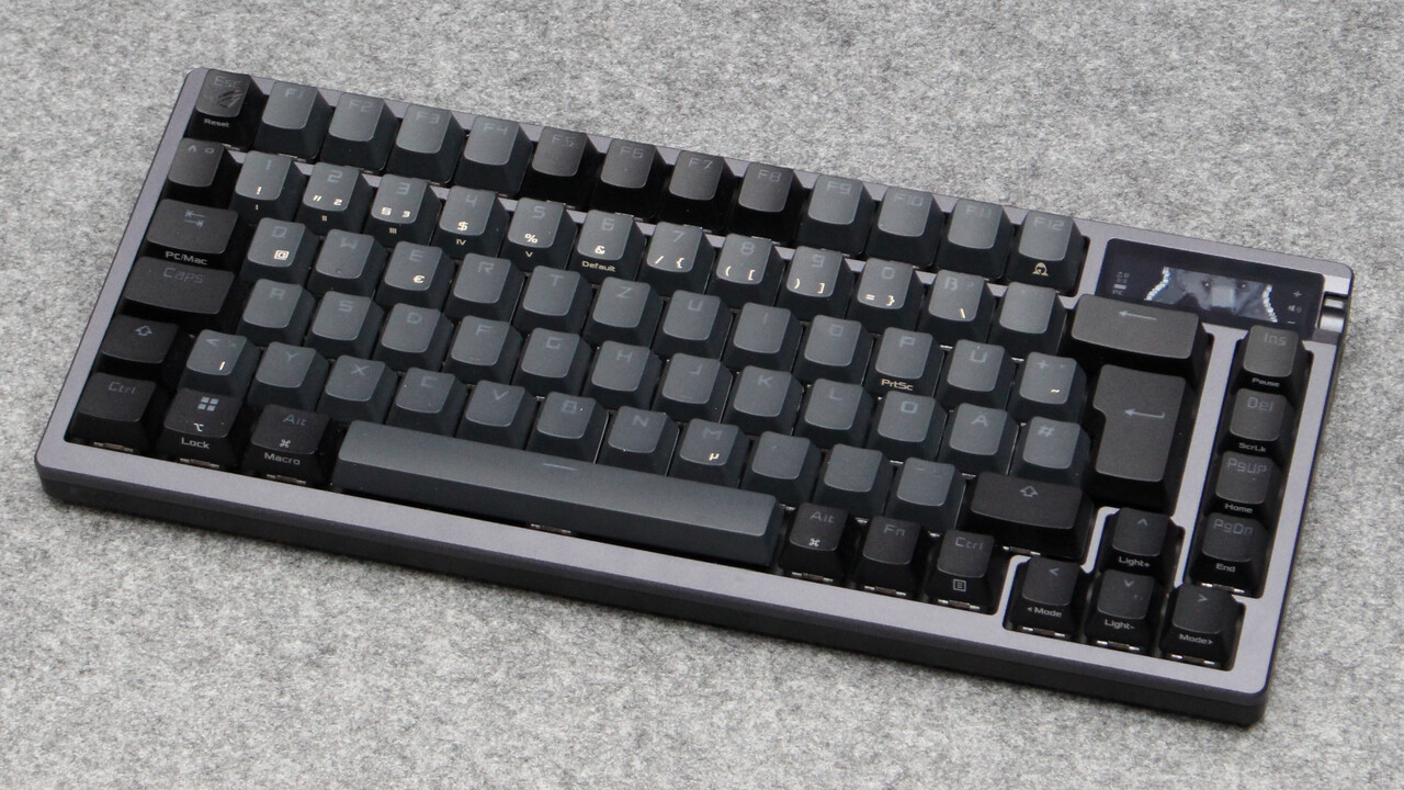 Asus ROG Azoth im Test: Edles Custom-Keyboard aus der Spielerrepublik