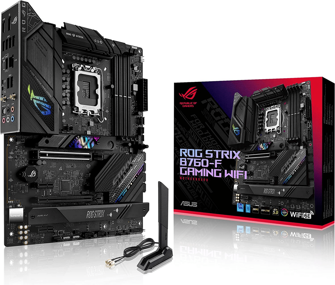 B760 Mainboards Von Asus ROG Strix TUF Gaming Und Prime Werden