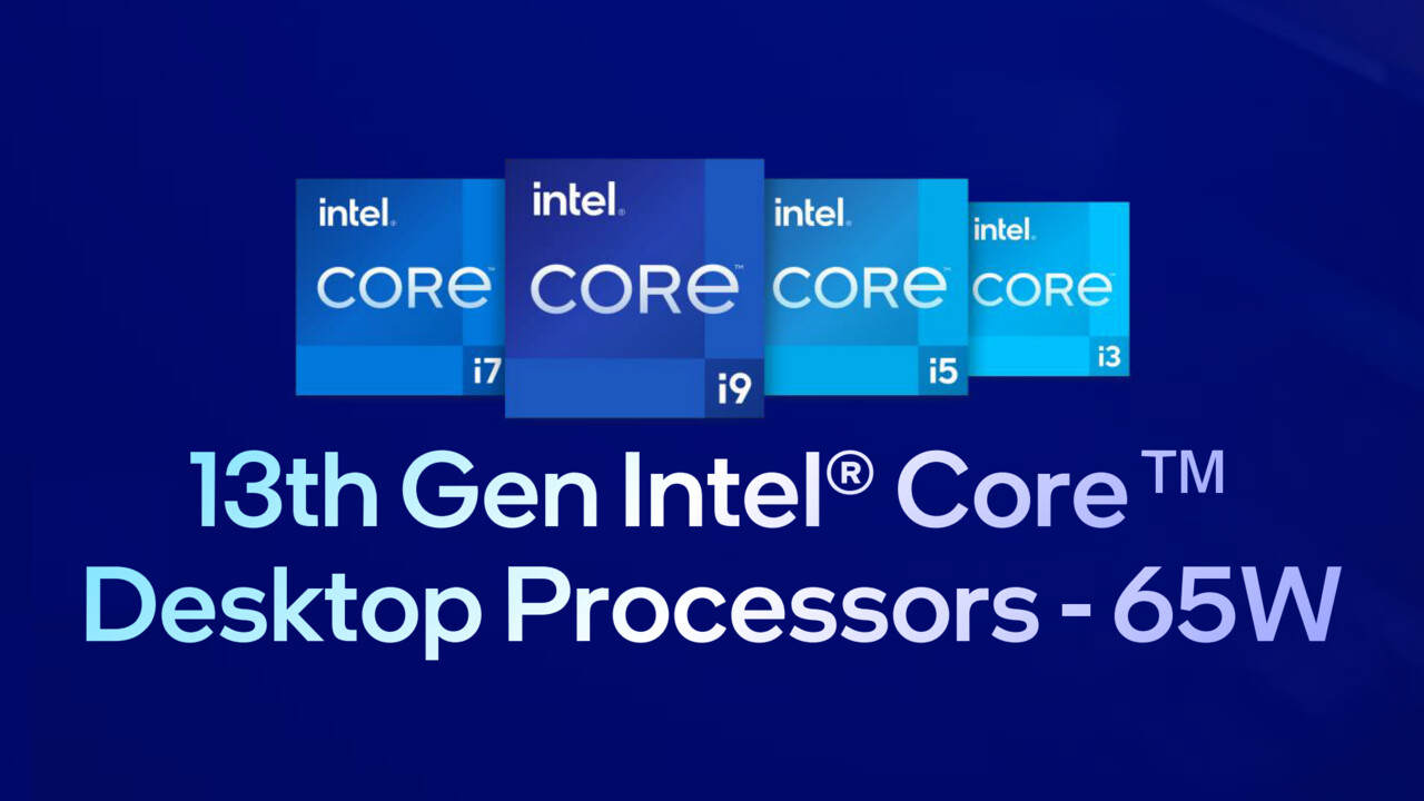 13th Gen Intel Core: Die Core i5 sind die Helden der neuen 65-Watt-Familie
