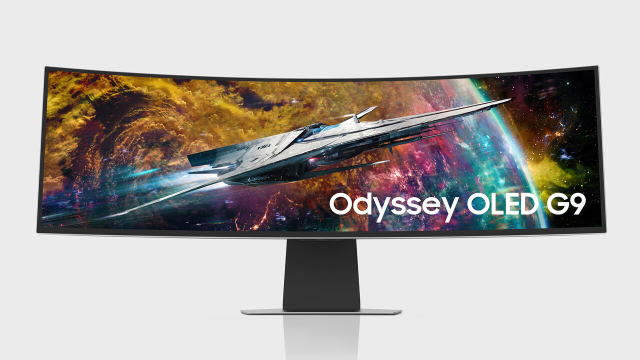 Ultrabreite Samsung-Monitore: Odyssey Neo G9 mit 8K & 57 und Odyssey OLED G9 mit 49 Zoll
