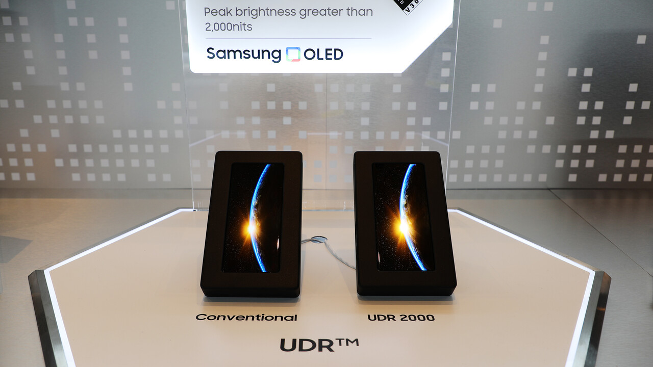 Über 2.000 nits: Samsung zeigt das OLED-Display des Galaxy S23