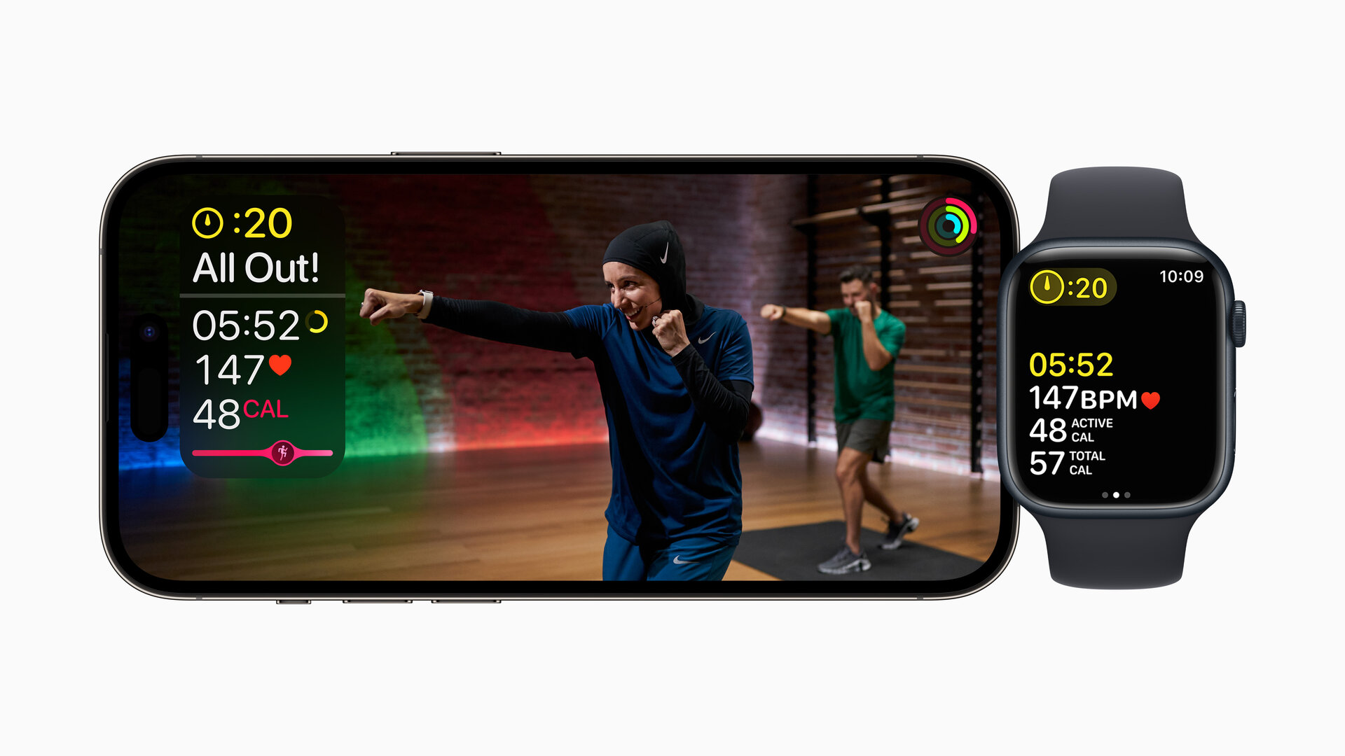 + Apple Fitness: Kickboxing with Nez Daly