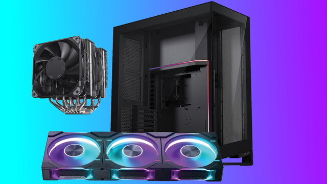 Phanteks NV7 & D30 & Polar: Vollverkleidetes Gehäuse trifft Style-Lüfter und Kühler