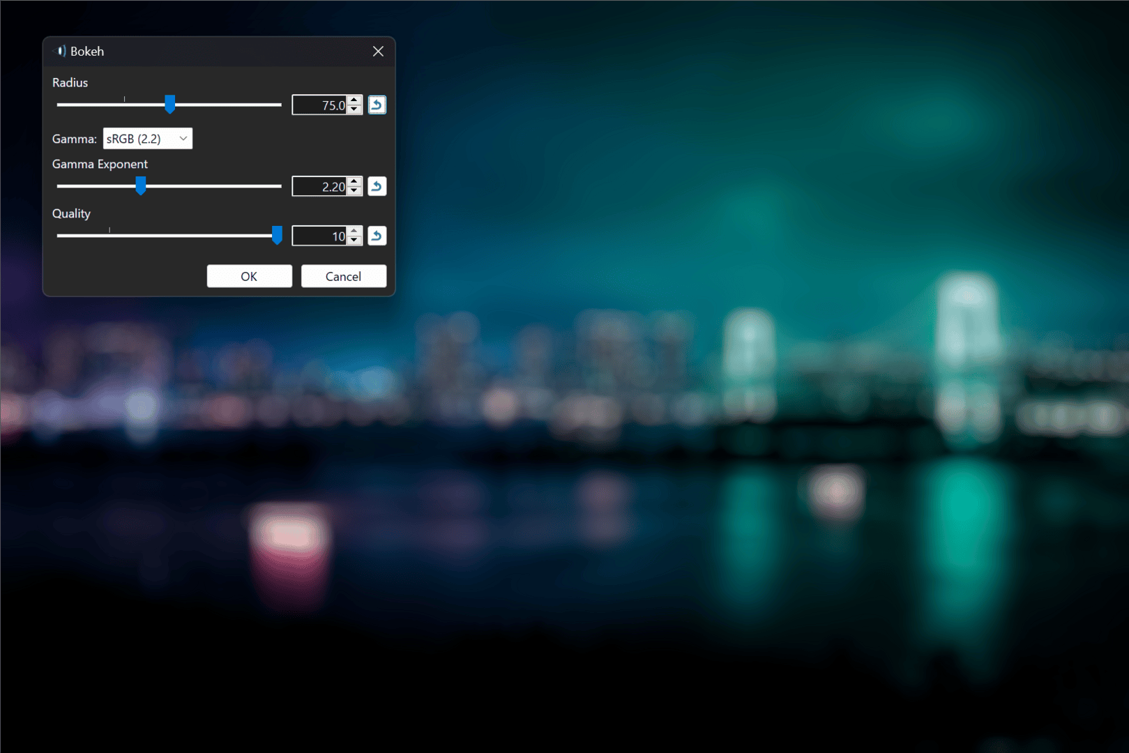 Bokeh Blur Effect an