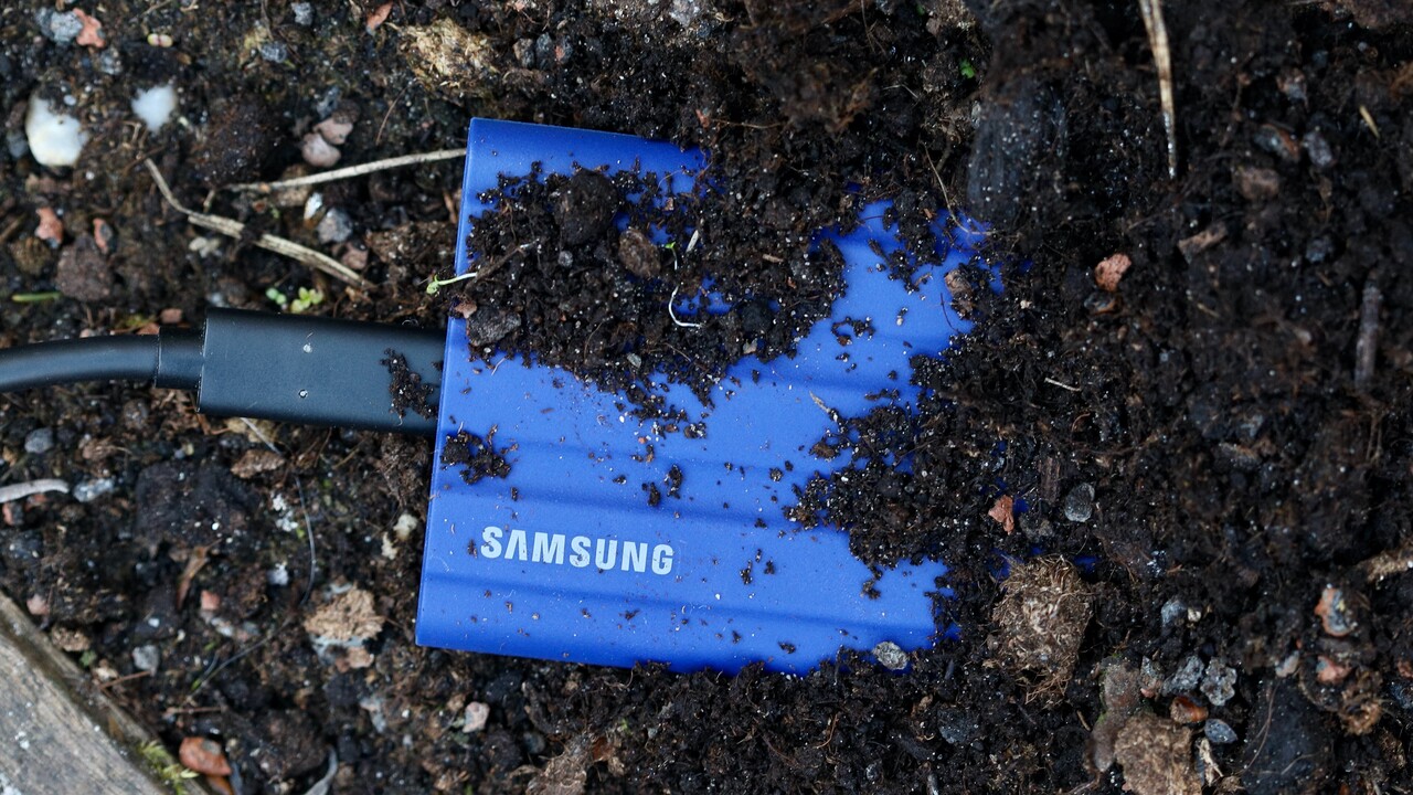 Tragbare SSD: Samsung erhöht bei T7 Shield auf 4 TB