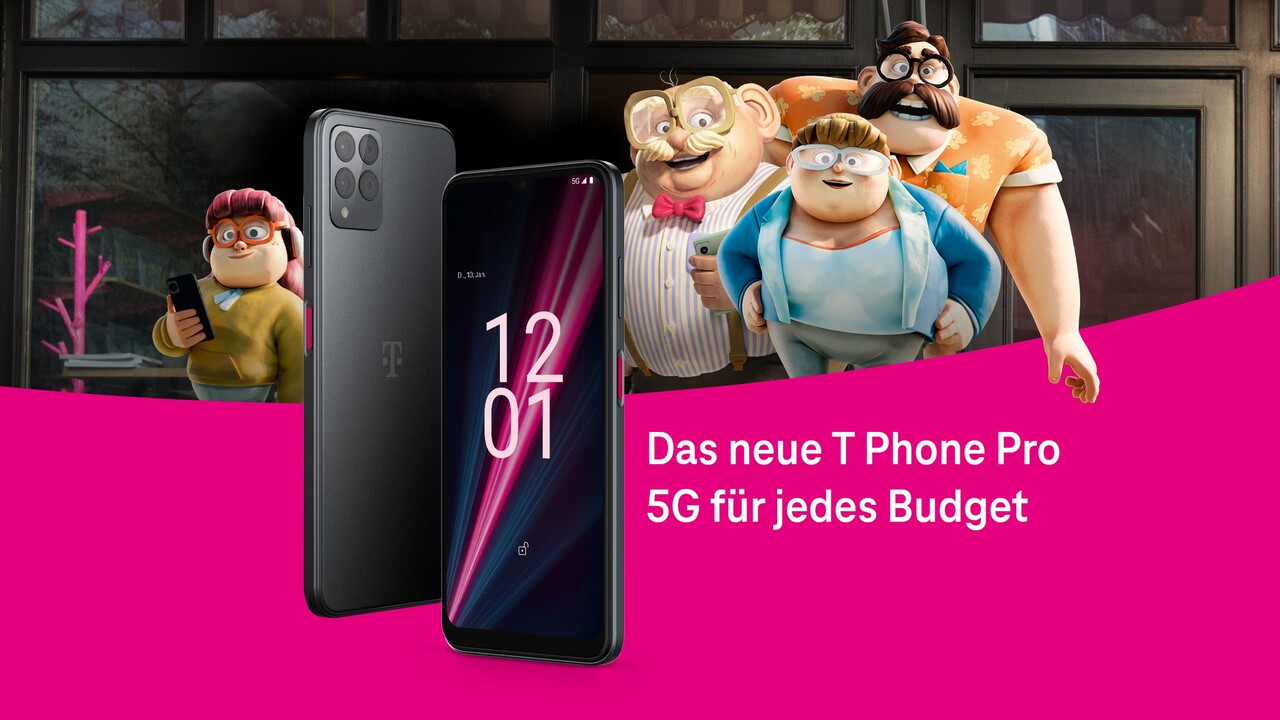 T Phone (Pro): Telekom bietet eigene Smartphones ab 219 Euro an