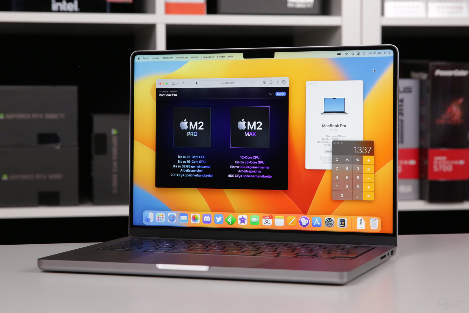 MacBook Pro mit M2 Max im Test – Der Effizienzmeister - ComputerBase