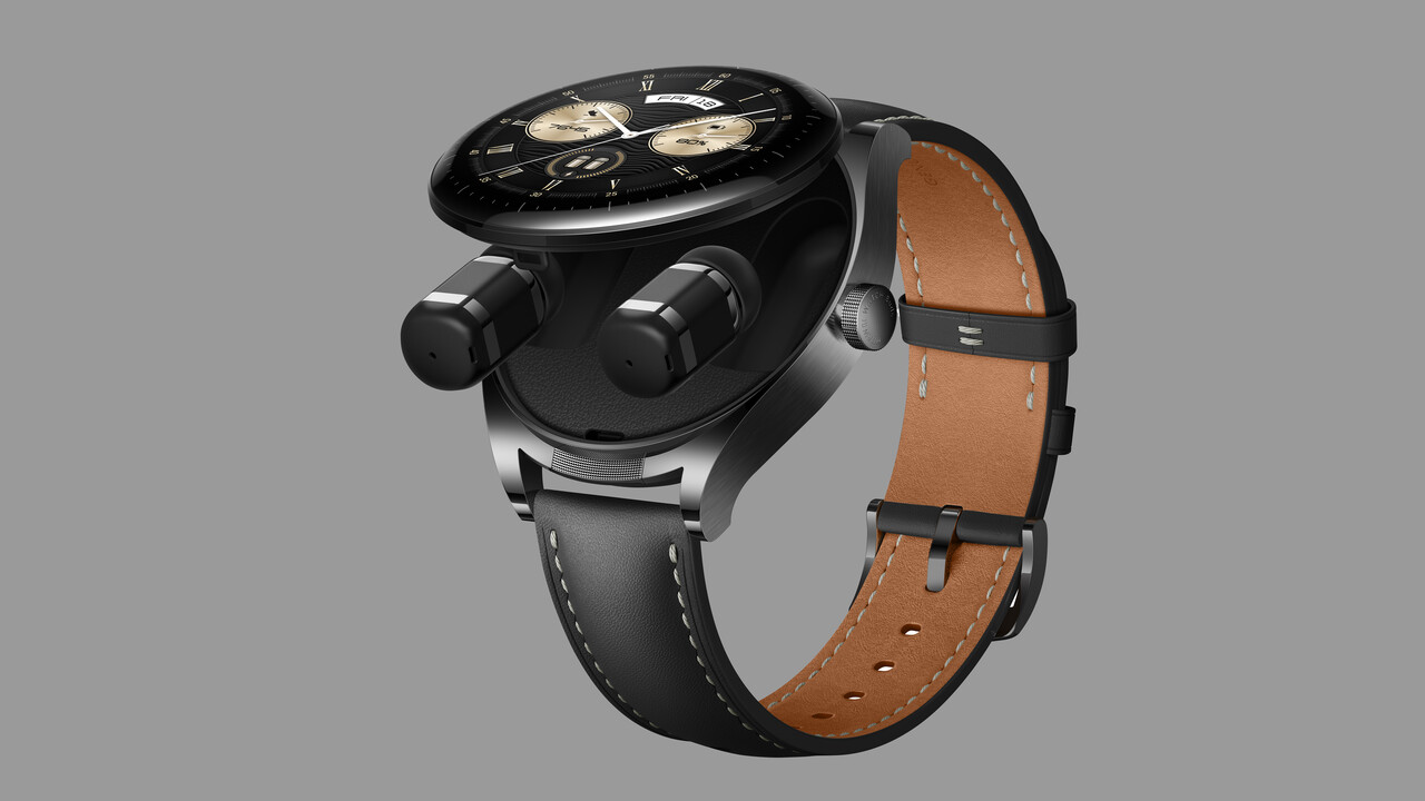 Huawei Watch Buds: Neue Smartwatch versteckt Kopfhörer unter dem Display