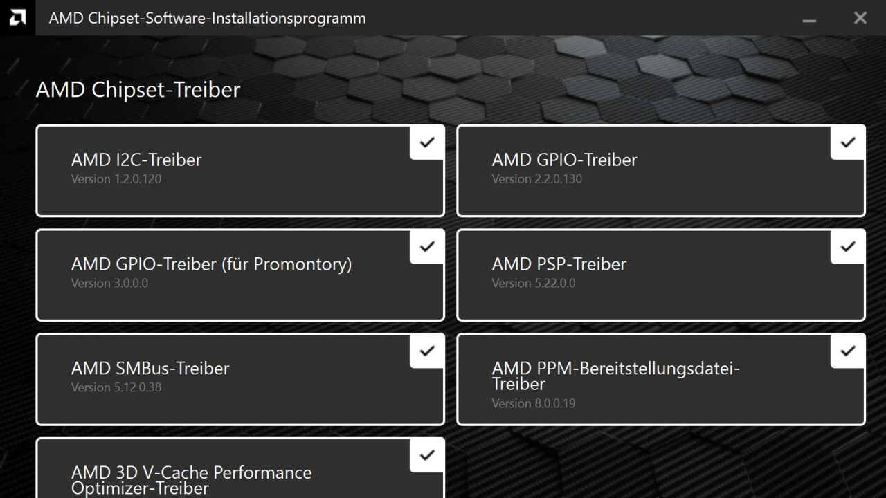 Neuer Chipsatztreiber: AMD aktualisiert Treiberpaket für Ryzen 7000X3D