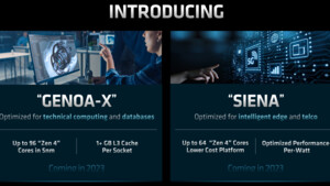 AMD Genoa: Aus Siena wird AMD Epyc 8004, Genoa-X gesichtet