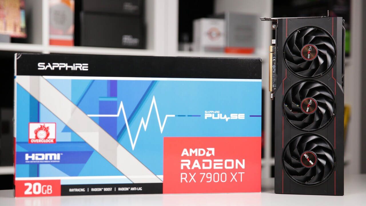 Radeon RX 7900 XT Pulse im Test: Sapphires günstigstes RDNA-3-Custom-Design