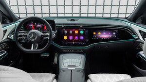 Neue E-Klasse (W214) vorgestellt: Der erste Mercedes mit MBUX 3, Android-Apps und 5G