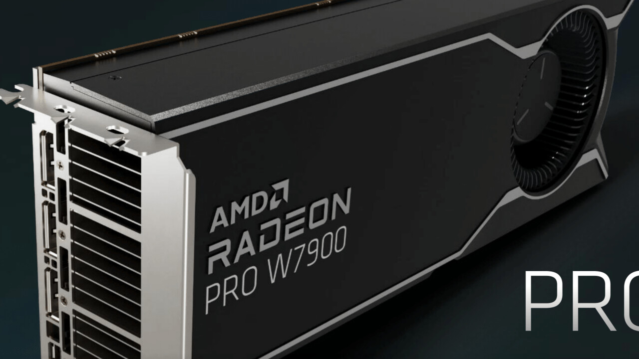 Radeon Pro W7000: Workstation-GPUs mit RDNA 3 und Full Speed DisplayPort 2.1
