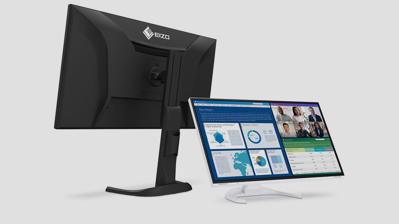 Eizo: Sparsame FlexScan-Monitore mit UHD und Hoch-Kontrast-IPS