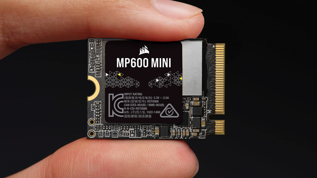 MP600 Mini 1 TB: Corsairs Aufrüst-NVMe-SSD für das Valve Steam Deck
