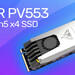 Patriot PV553 mit PCIe 5.0: M.2-SSD schnell wie Crucial T700, aber mit Mini-Lüfter
