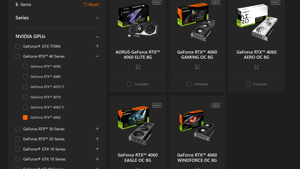 GeForce RTX 4060: Gigabyte enthüllt schon jetzt das Portfolio und verrät Details