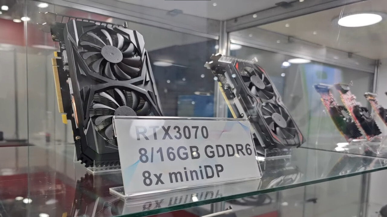 Nvidia GeForce: El fabricante taiwanés ofrece la RTX 3070 con 16 GB