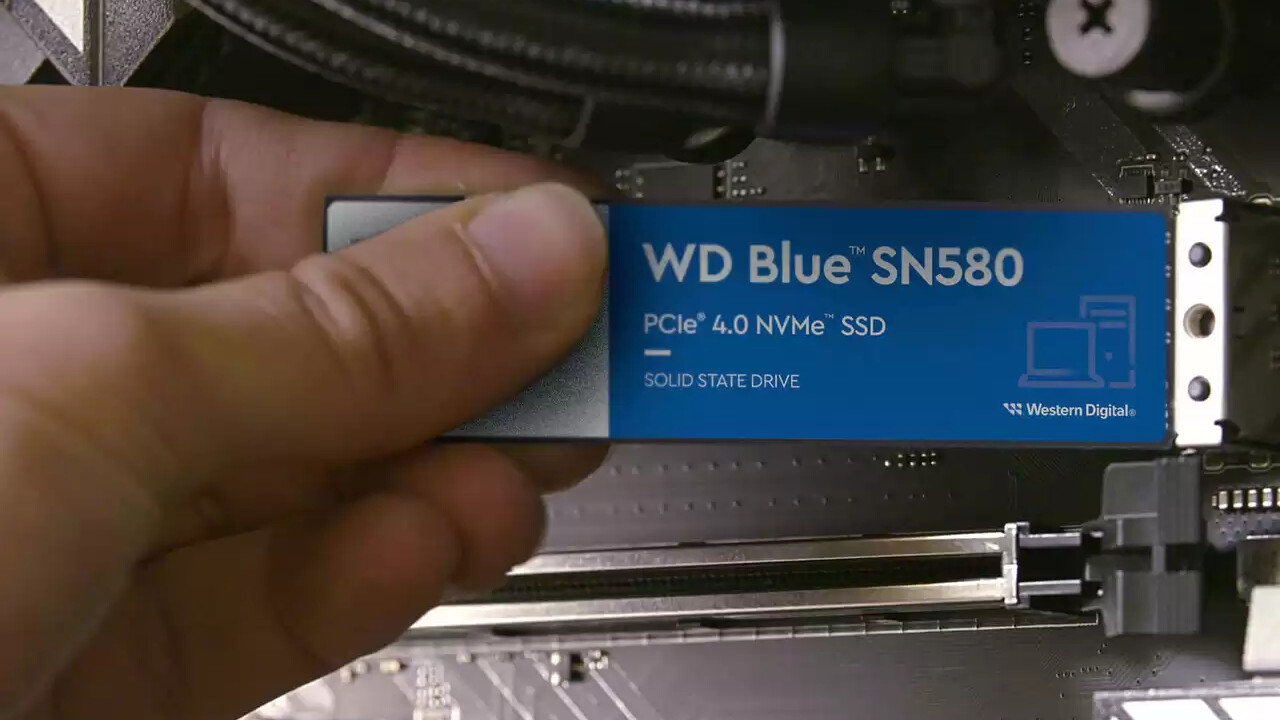 WD Blue SN580 SSD: Nachfolger der beliebten SN570 wechselt auf PCIe 4.0