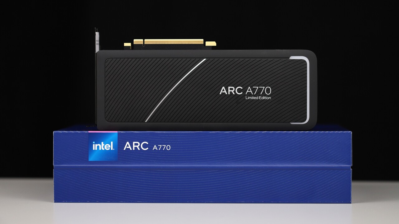 Intel Arc: Produktion der A770 Limited Edition 16 GB eingestellt
