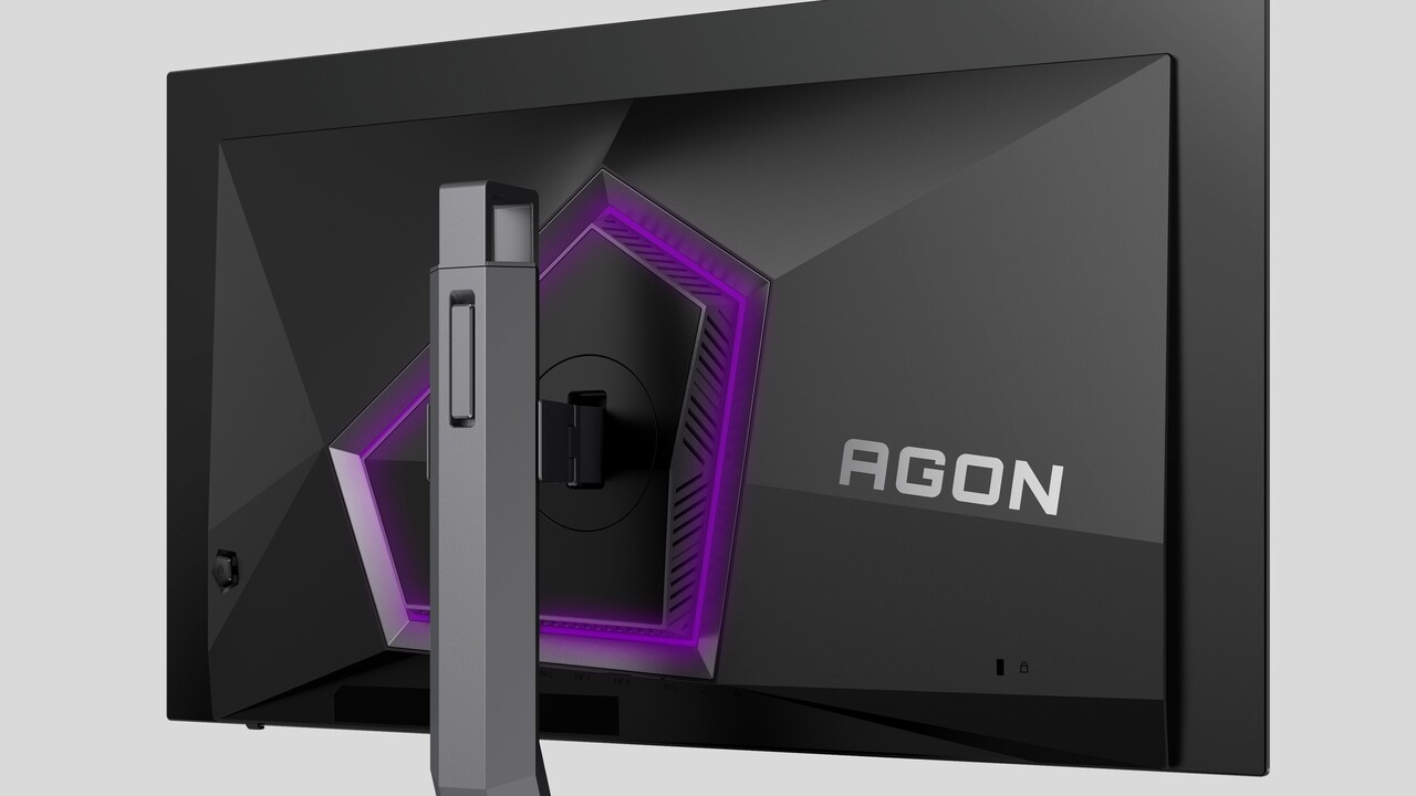 Agon Pro AG276QZD: AOC schickt OLED-Monitor mit 240 Hz und 0,03 ms ins Rennen