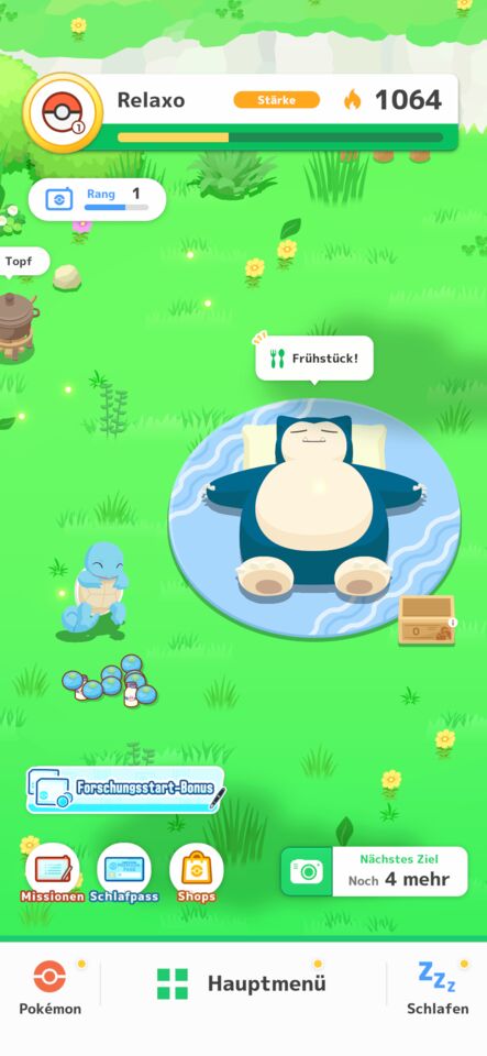 Pokémon Sleep: Mit Relaxo relaxen, um im Schlaf Pokémon zu sammeln ...