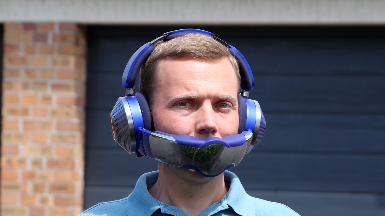 Dyson Zone im Test: ANC-Kopfhörer mit Visier filtert Luft und Lärm