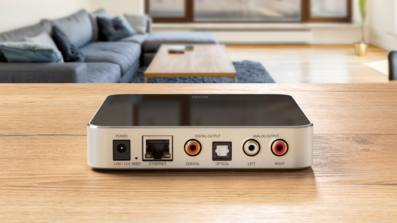 Eve Play: AirPlay-2-Audiostreamer für Receiver, Soundbars und Lautsprecher