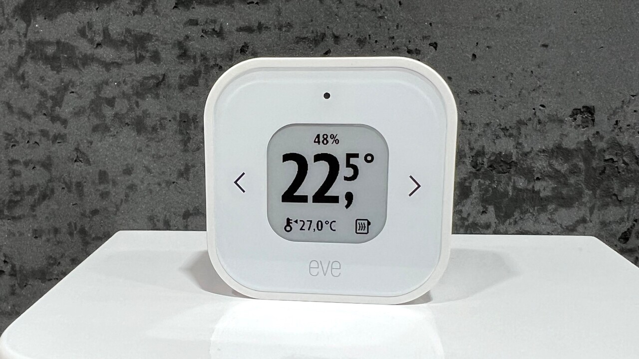 Eve Thermo Control: Kabelloses Raumthermostat und Matter-Updates kommen