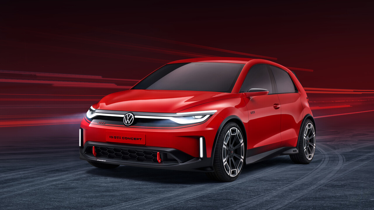 Identificación Volkswagen.  Concepto GTI: el coche eléctrico GTI y la confirmación de la estrategia electrónica en la IAA