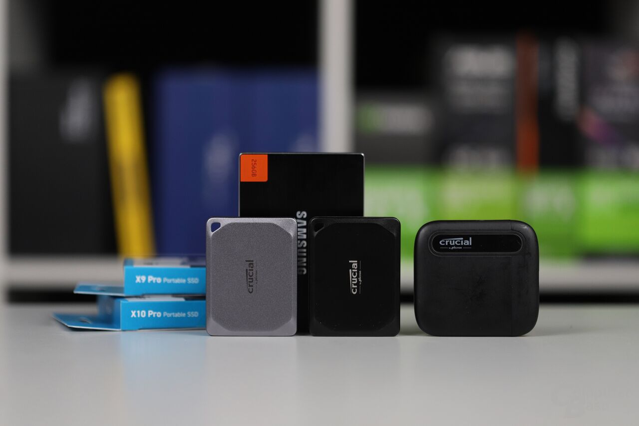 Crucial X9 Pro & X10 Pro mit TLC im Test - ComputerBase