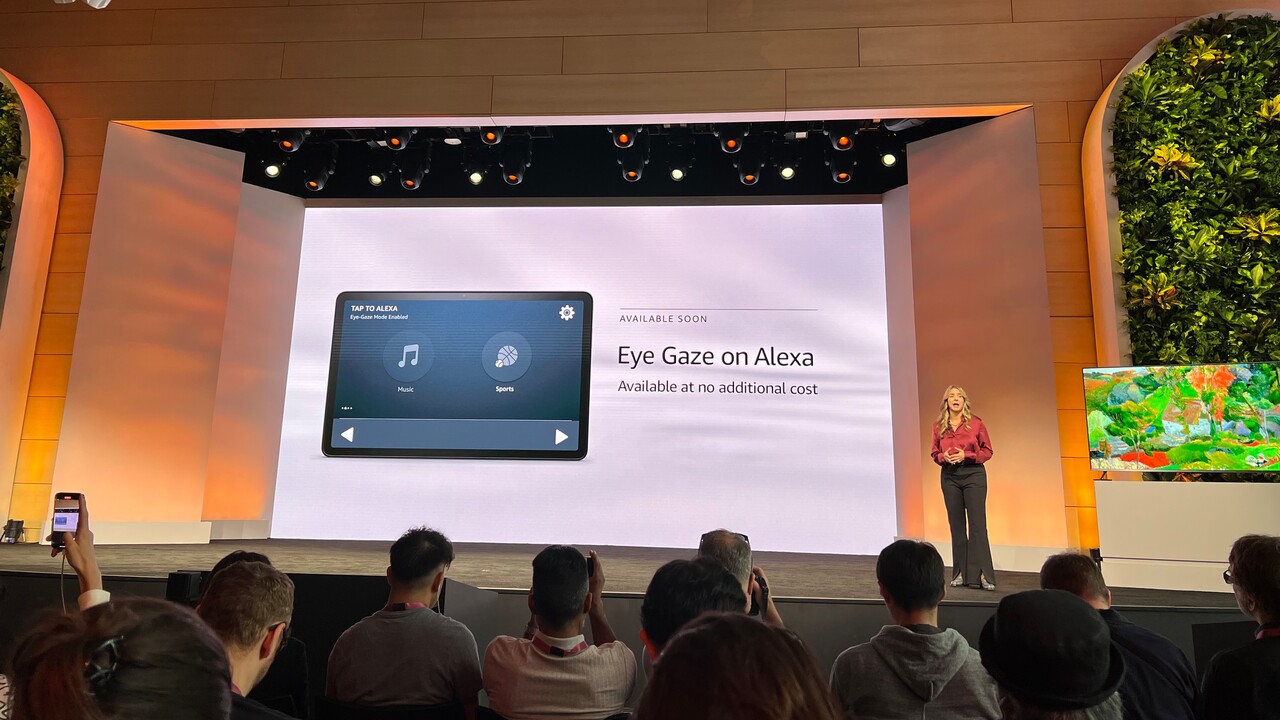 Neue Alexa-Funktionen: Blick-Modus steuert Alexa mit den Augen