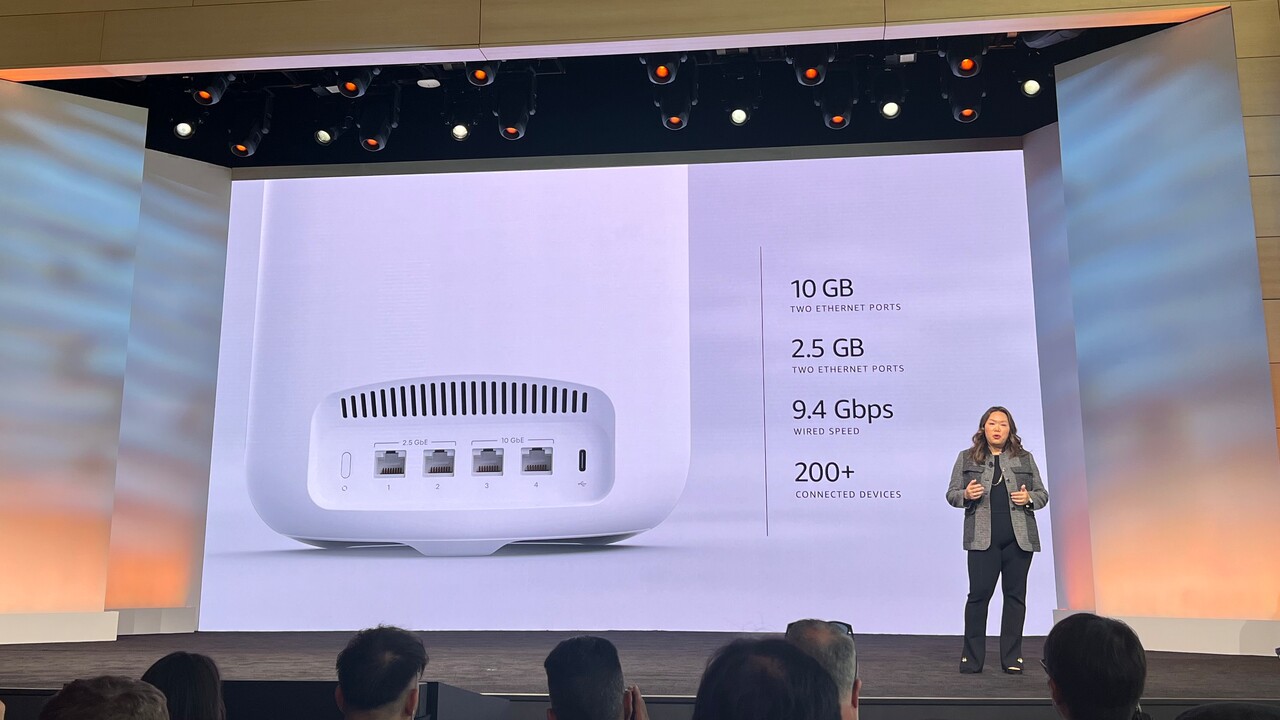 eero Max 7: Wi-Fi 7 von Amazon mit 10 und 2,5 Gigabit Ethernet