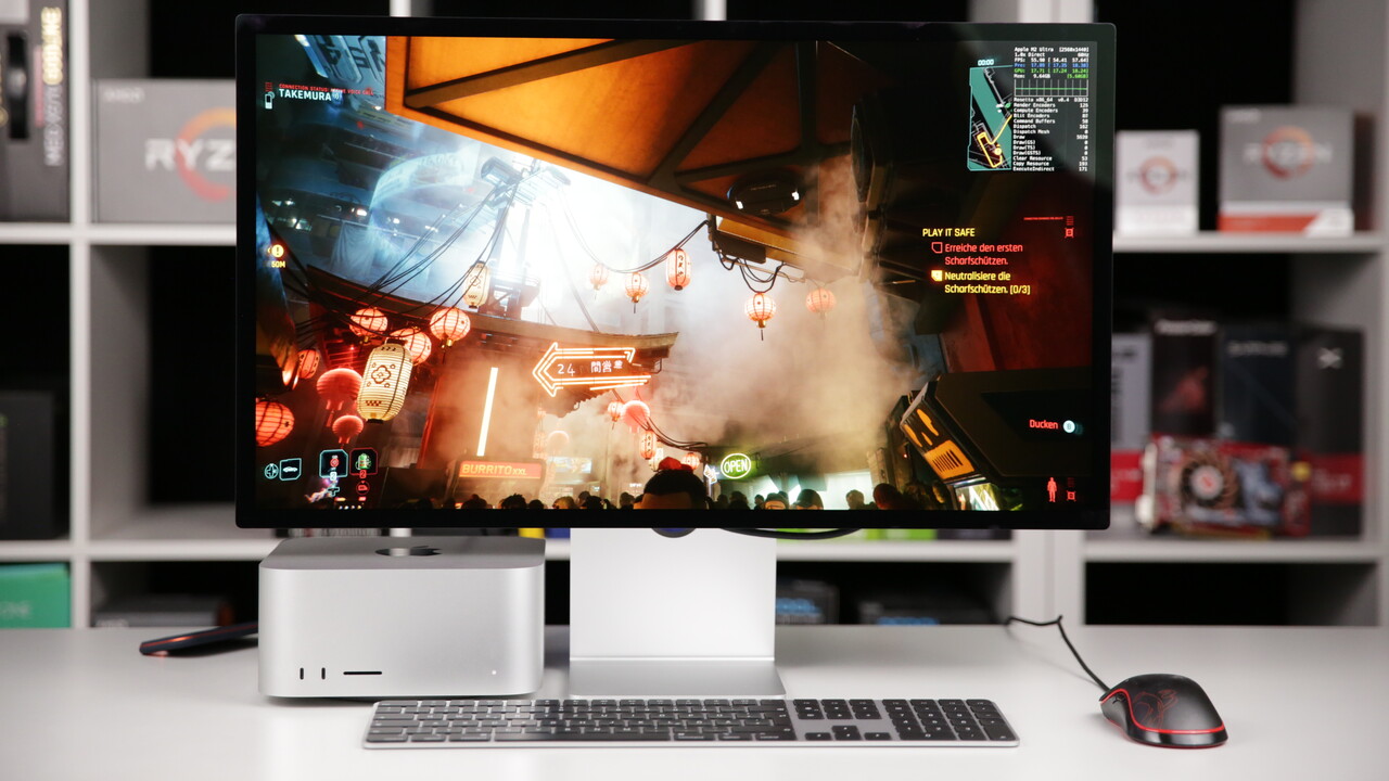 Mac Studio mit M2 Ultra im Test: Windows-Gaming mit dem Game Porting Toolkit auf dem Mac
