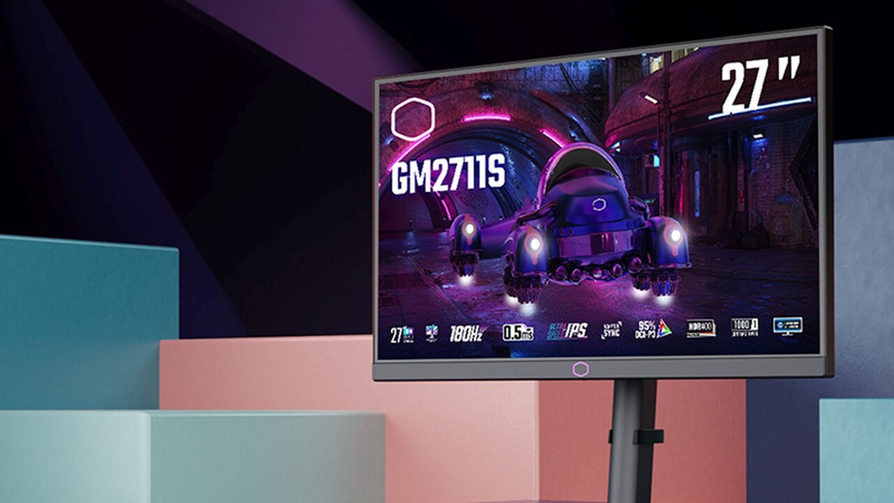 Cooler Master GM2711S: The gaming monitor is based on the technologies of medicine and art
